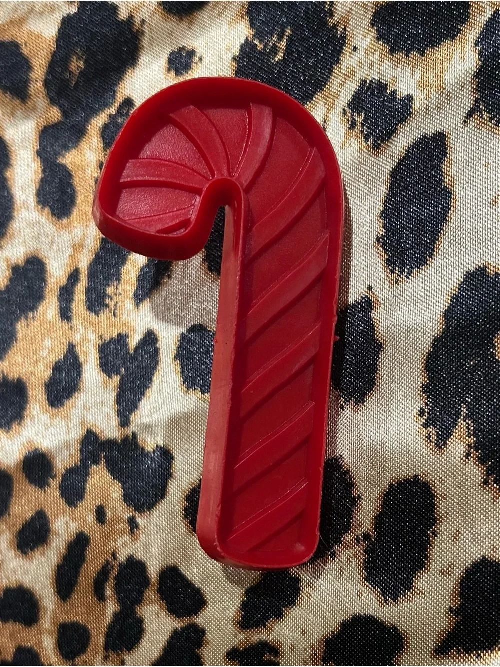 Vintage Hallmark Red Christmas Candy Cane 3 inch Cookie Cutter